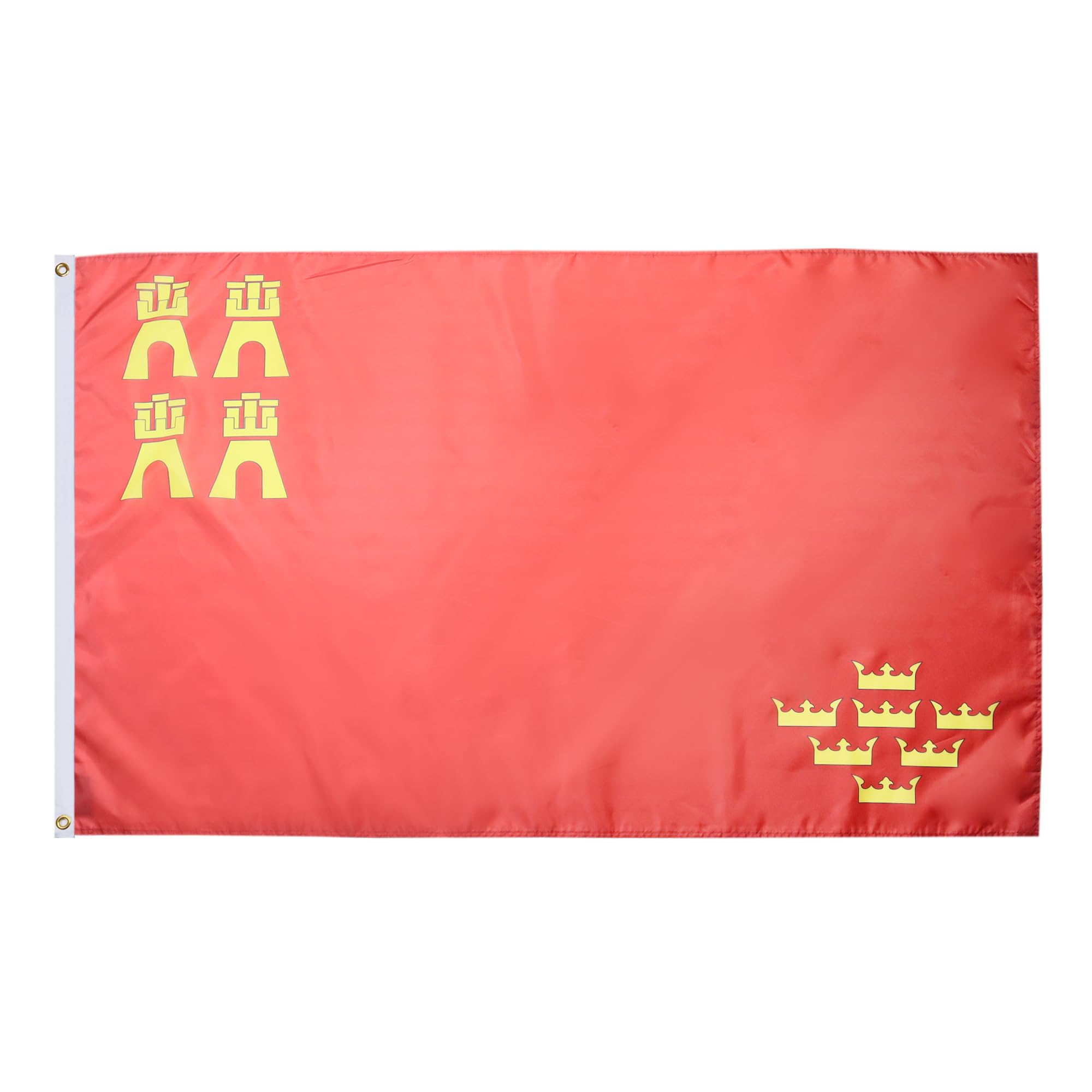 AZ FLAG Murcia Flag 90x60 cm 100D Polyester 2 Grommets