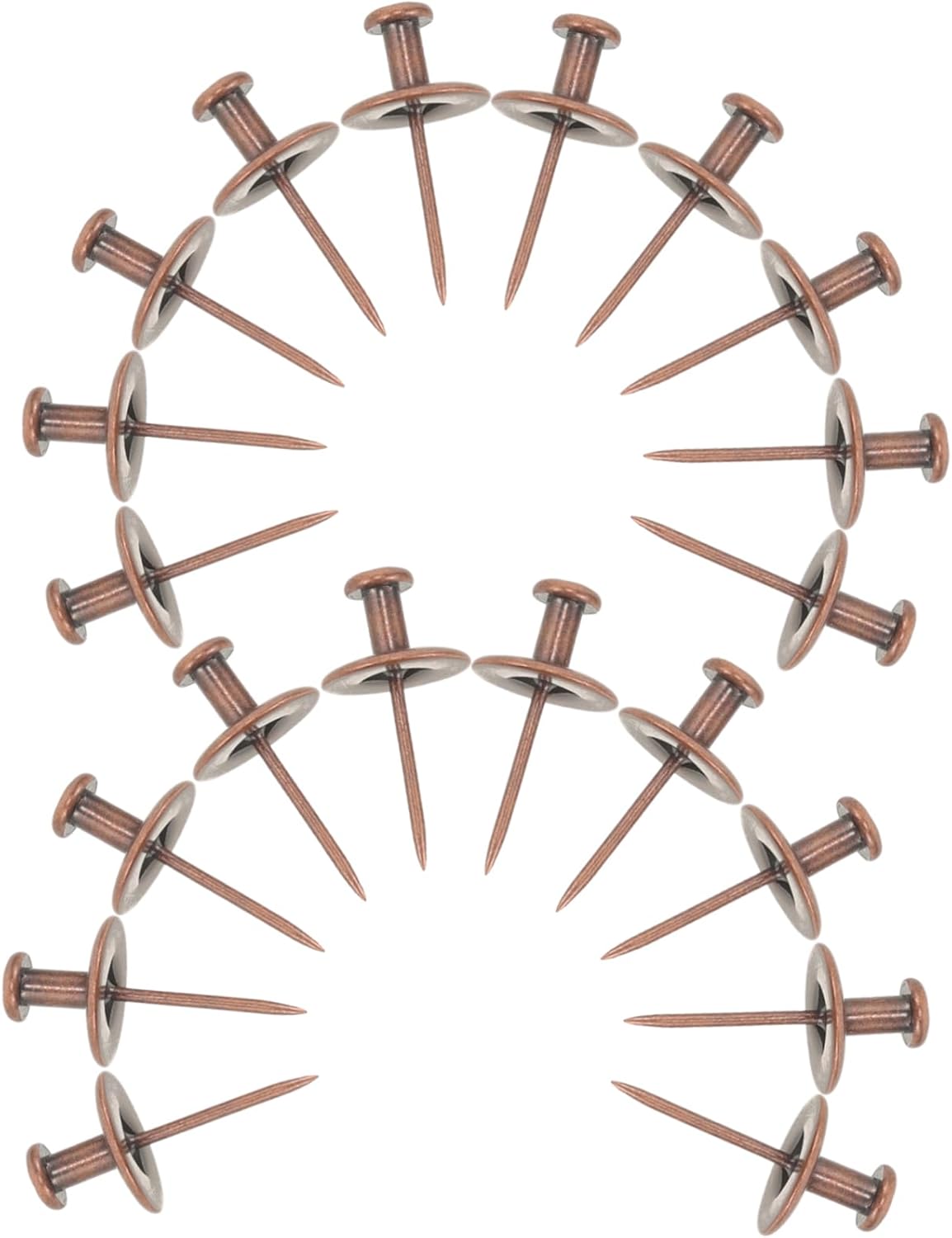 100pcs Picture Hangers for Frames Wall Picture Hanging Pin Heavy Duty Push Pin Easy Installation Alloy