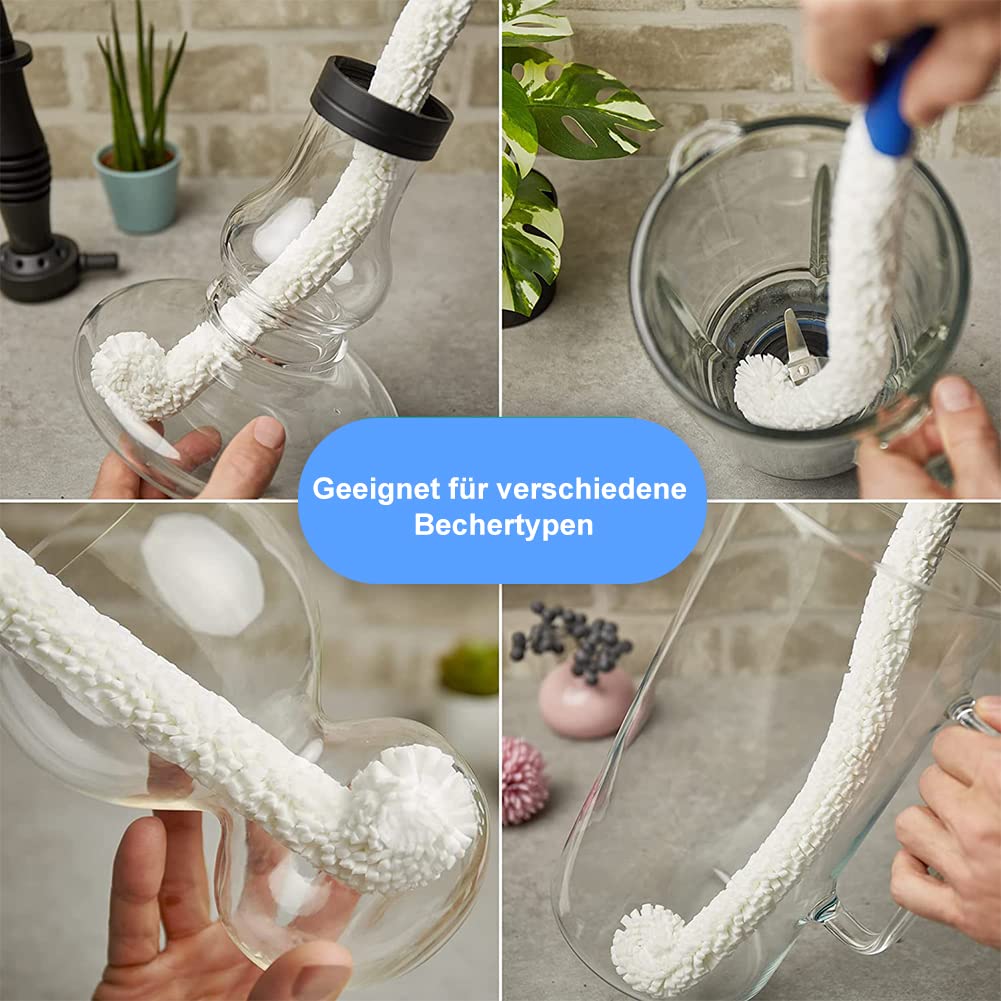 Cloud-Brosse De Nettoyage De Bouteilles En Silicone Outil Pratique De Nettoyage De Bouteilles En