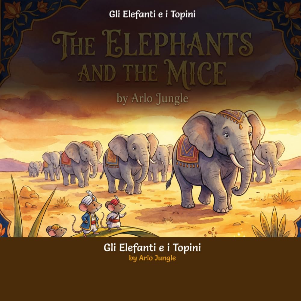 Gli Elefanti e i Topini: Un racconto senza tempo di gentilezza e coraggio dall'antica India (Panchatantra Tales: Timeless Wisdom for Modern Kids)