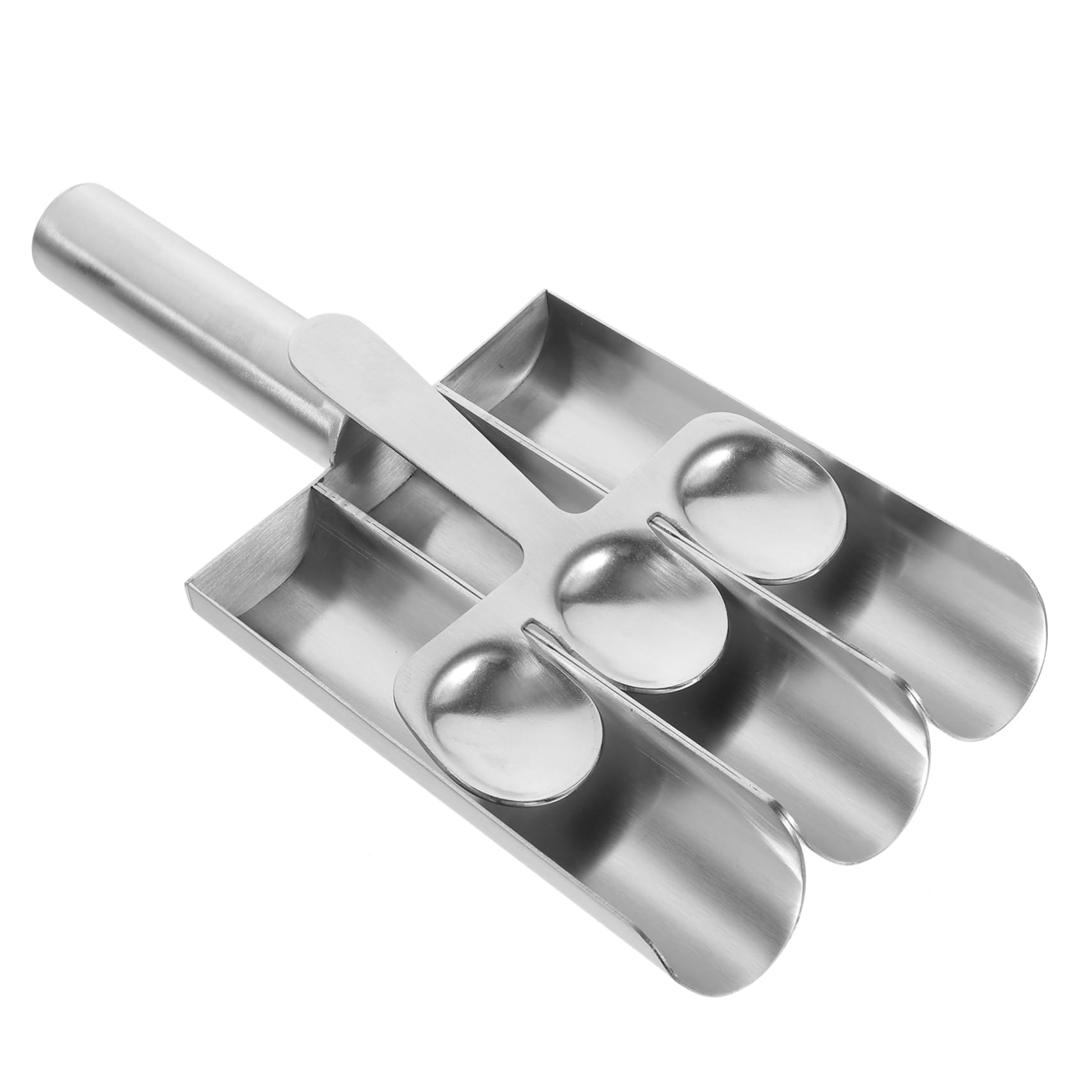 MAGICLULU1 Set Shrimp Slider Mold Rice Ball Mold Tools Metal DIY Meatball Tool Meat Baller with Spatula Meat Ballers Making Tool Shrimp Ball Maker Mold Fish Ball Maker Rice Mold Shaker Mini