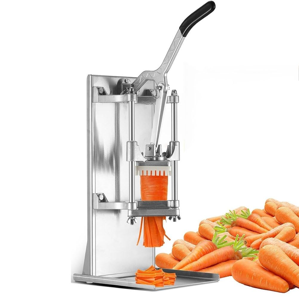 Electric Slicing Machine Electric Vegetable Slicer Electric Vegetable Slicer, Commercial French Fry Cutters,Manual Potato Cutters, Stainless