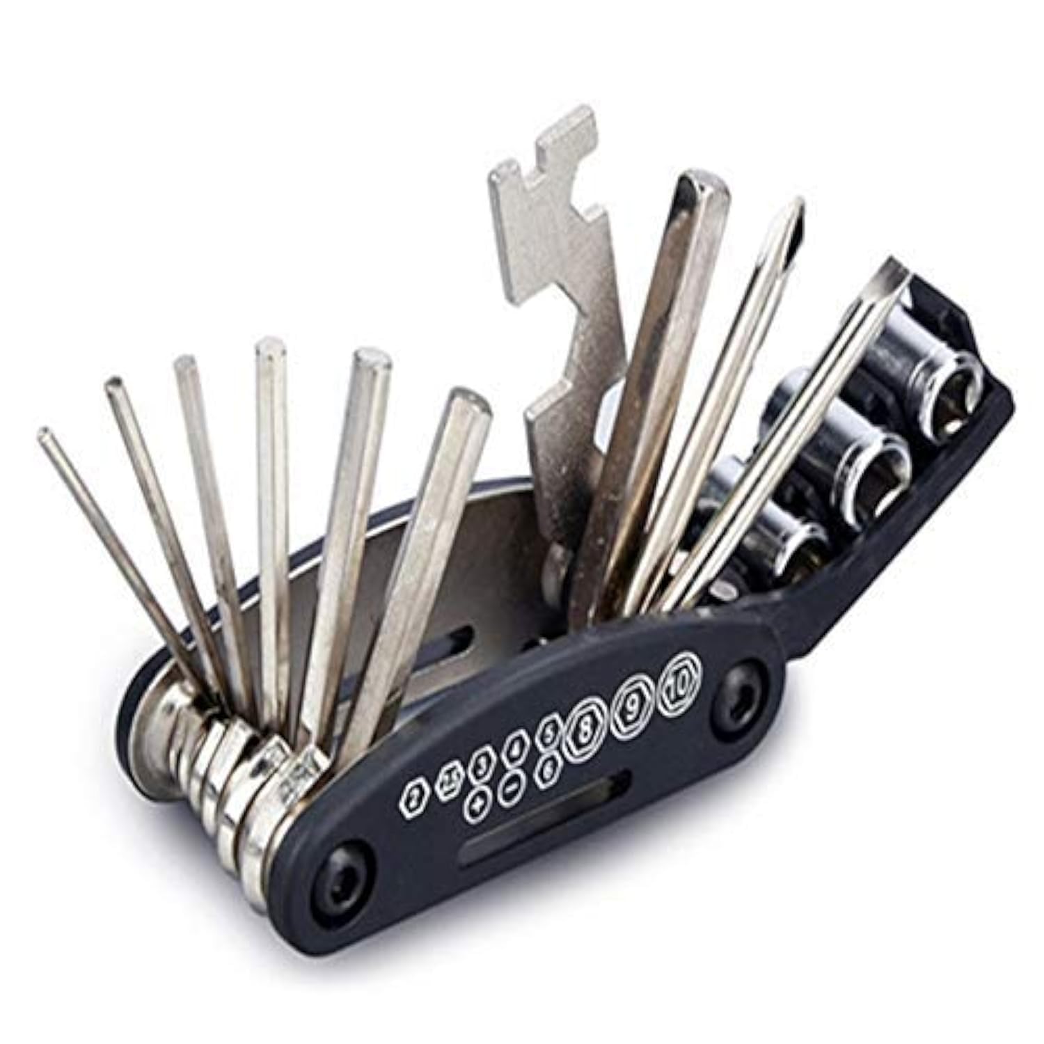 AlexVyan Original Certified Imported 16 Function Cycle Tool Kit Multi Purpose Mountain Bike Bicycle Repair Tool Kit Allen Key Spoke Wrench (B07P172QLN) Amazon Price History, Amazon Price Tracker