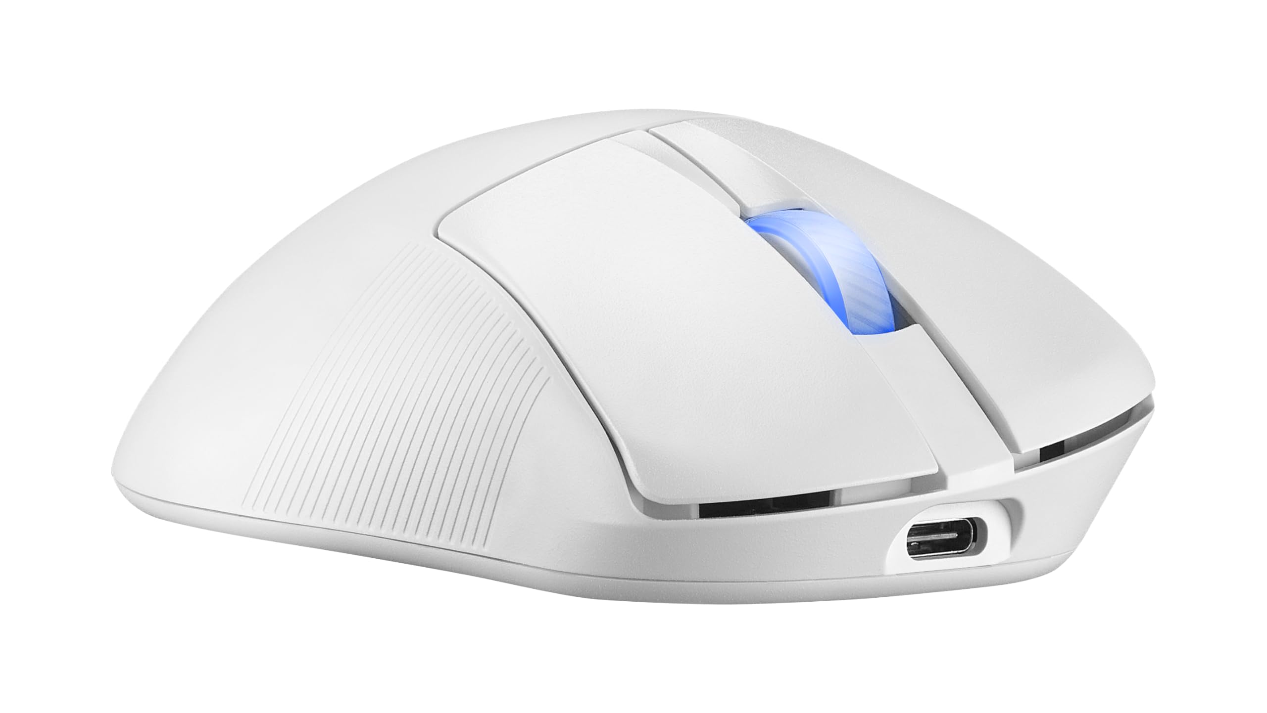 ASUS ROG Keris II Ace Mouse da gioco wireless, leggero 54 g, sensore ottico AimPoint Pro 42K, microinterruttori ottici, SpeedNova Wireless, ROG Polling Rate Booster, eSport e giochi FPS, bianco