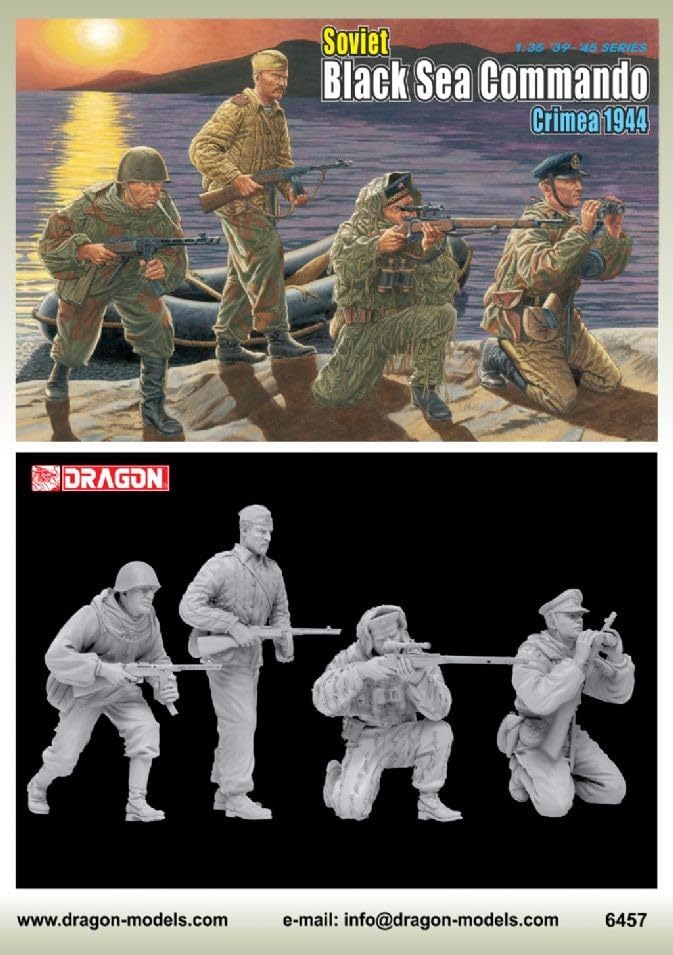 Amazon.com: Dragon 1/35 Soviet Black Sea Commando, Crimea 1944 - 4