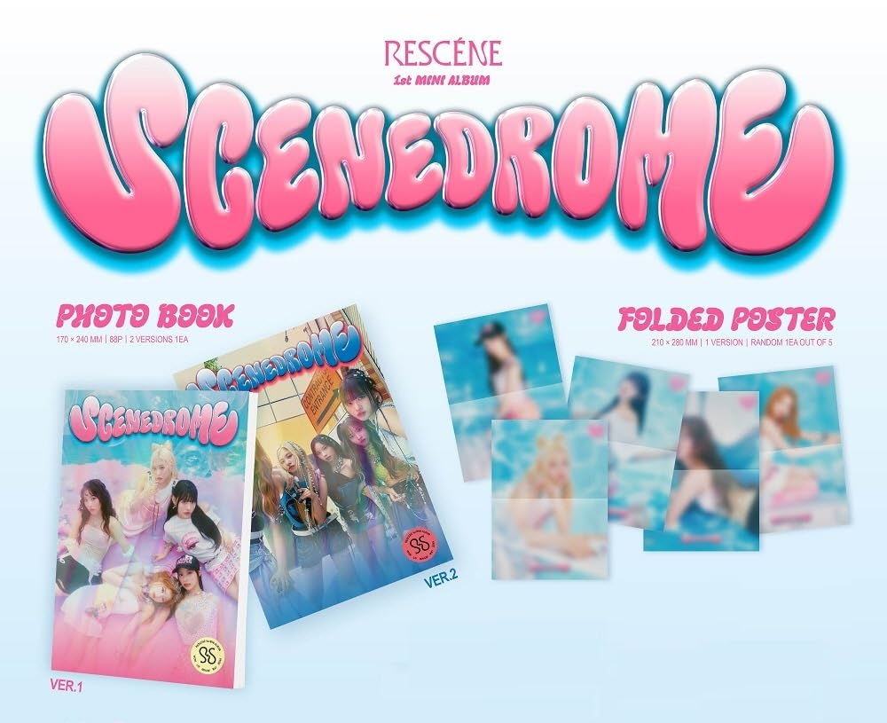 Amazon.co.jp: リセンヌ RESCENE - 1st Mini Album Scenedrome CD+Pre