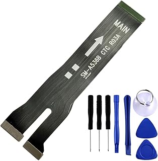 Galaxy A53 5G A536 Main Board Connector CTC Flex Cable A536U LCD Connnector Flex Cable Module Replacement to Motherboard Connector Ribbon for Samsung Galaxy A53 5G A536B Main Flex Repair Part