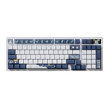 Amazon | BK98 ゲーミングキーボード ワイヤレスト リプルモード
