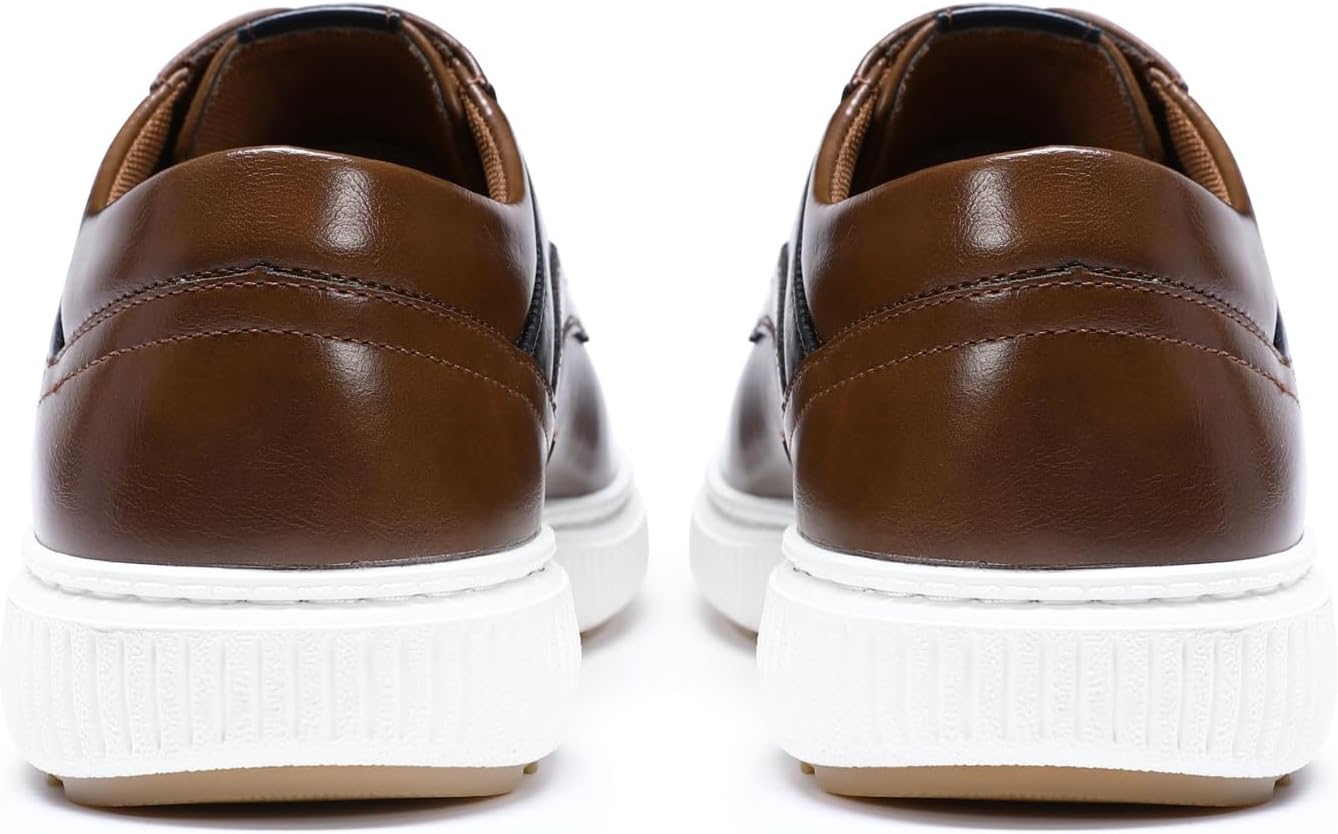 Allthemen Mens Dress Sneakers Business Casual Shoes Comfortable Oxford Shoe for Walking Office Daily - Image 5