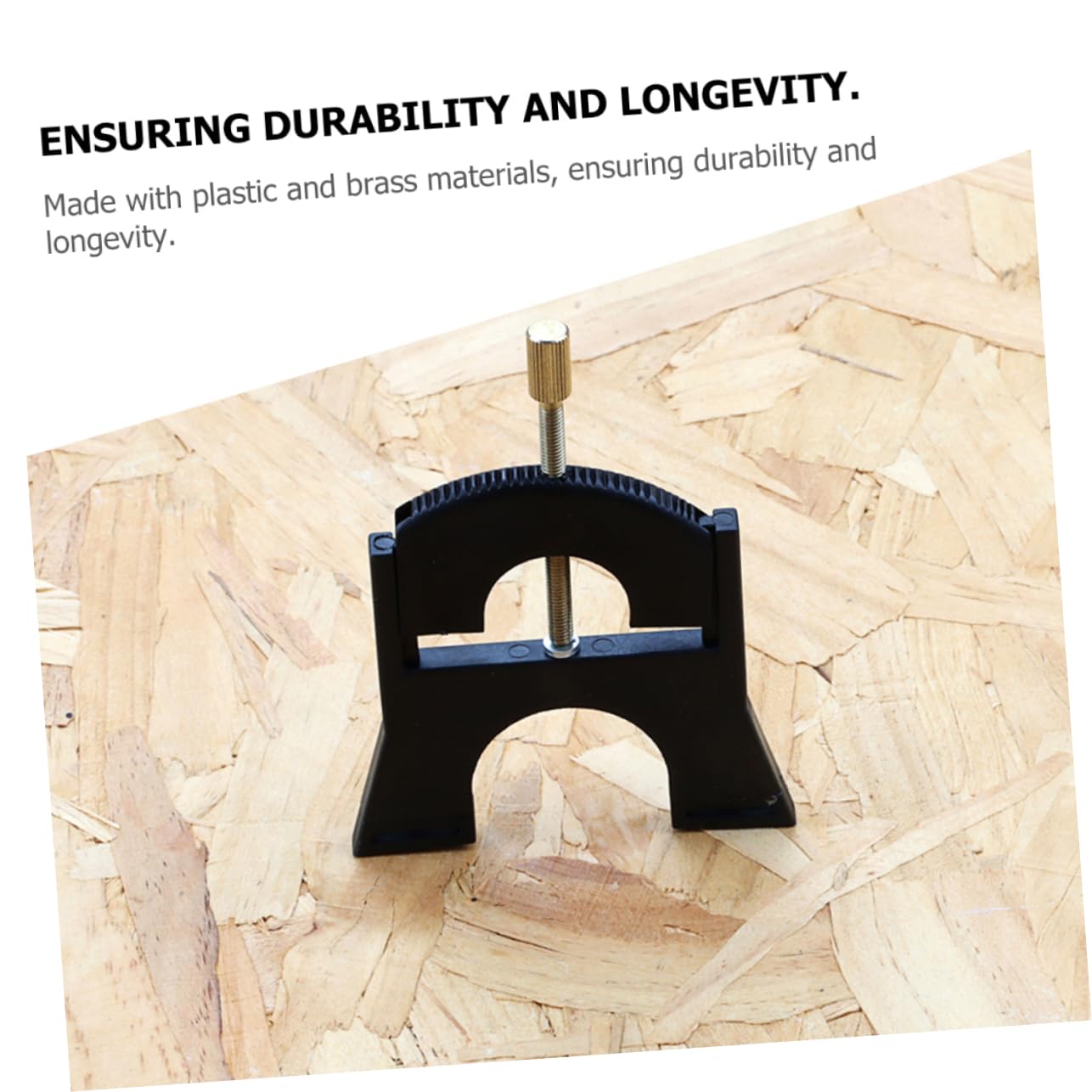 Ponticello per Violoncello B502 Strumento di Regolazione Corde Nero | Strumento per Liutai, Plastico e Ottone, Design Preciso per Cambio Ponte e Controllo Intonazione