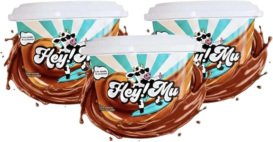 Hey! Mu Doce De Leite Zero Açúcar Fit 250g (3 Unidades)