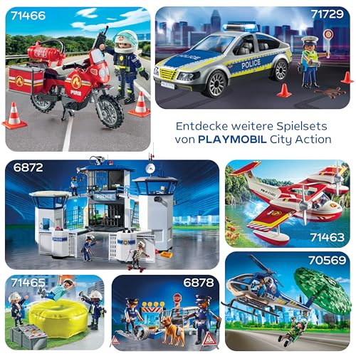 PLAYMOBIL Action Heroes 71617 Orthopädie, liebevolle Behandlung von Patient:innen, zu über 80 % aus recycelten und biobasierten Materialien, detailreiches Spielzeug für Kinder ab 4 Jahren