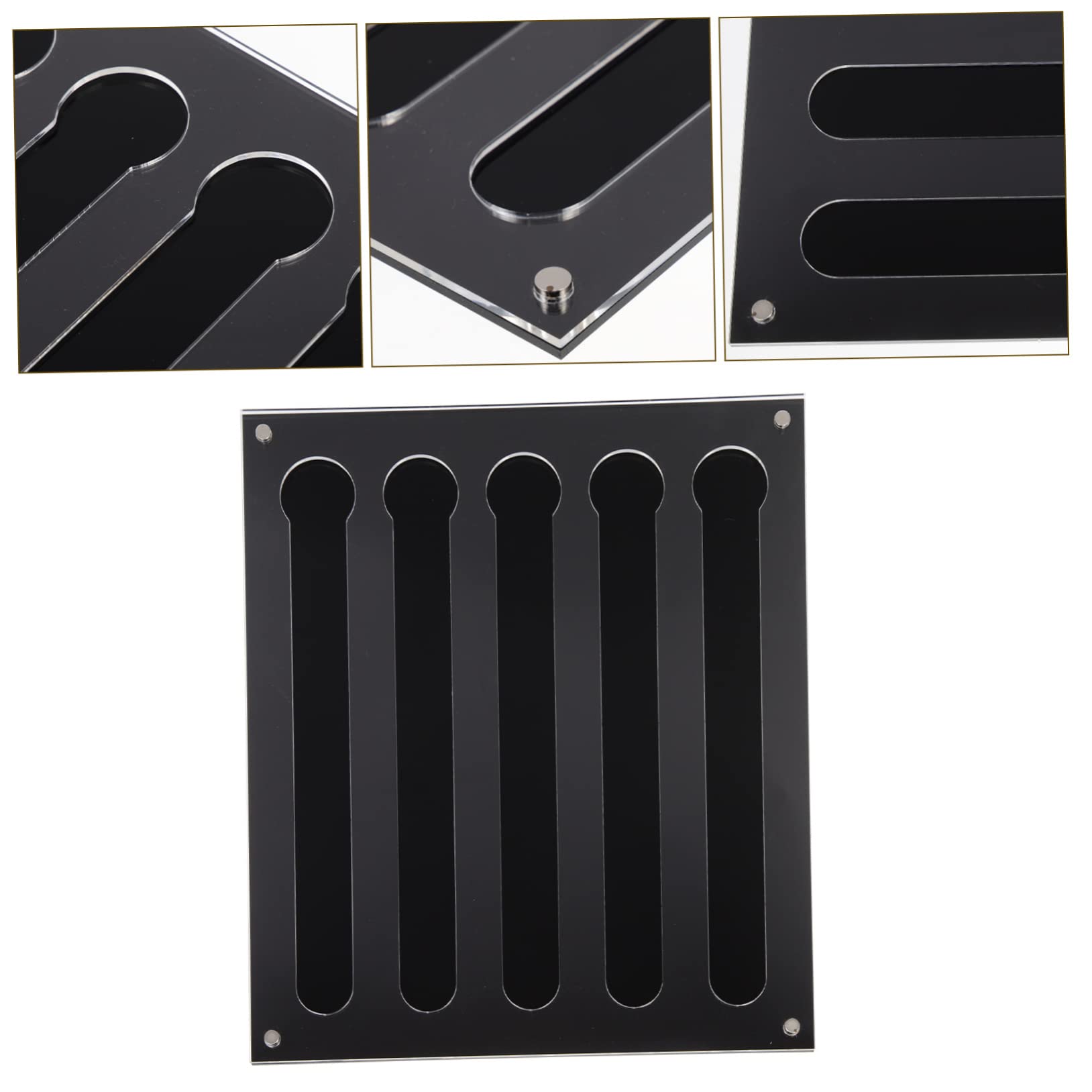 Portacápsulas de Acrílico para Cafetería Soporte de Pared, Organizador de Cápsulas de Café para Cocina y Oficina