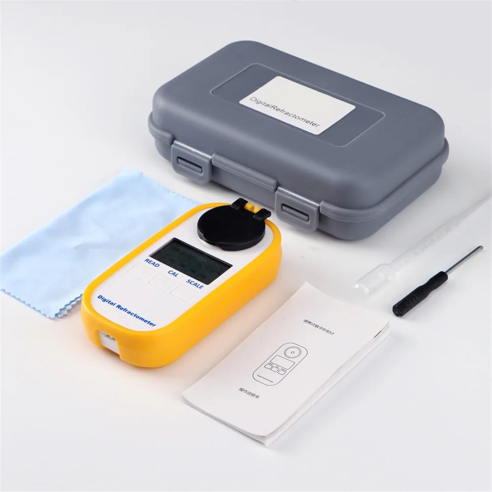 2-in-1 Auto Refractometer For Coffee Hydrometer TDS Concentration Meter Tester Detector Digital Measure Sugar