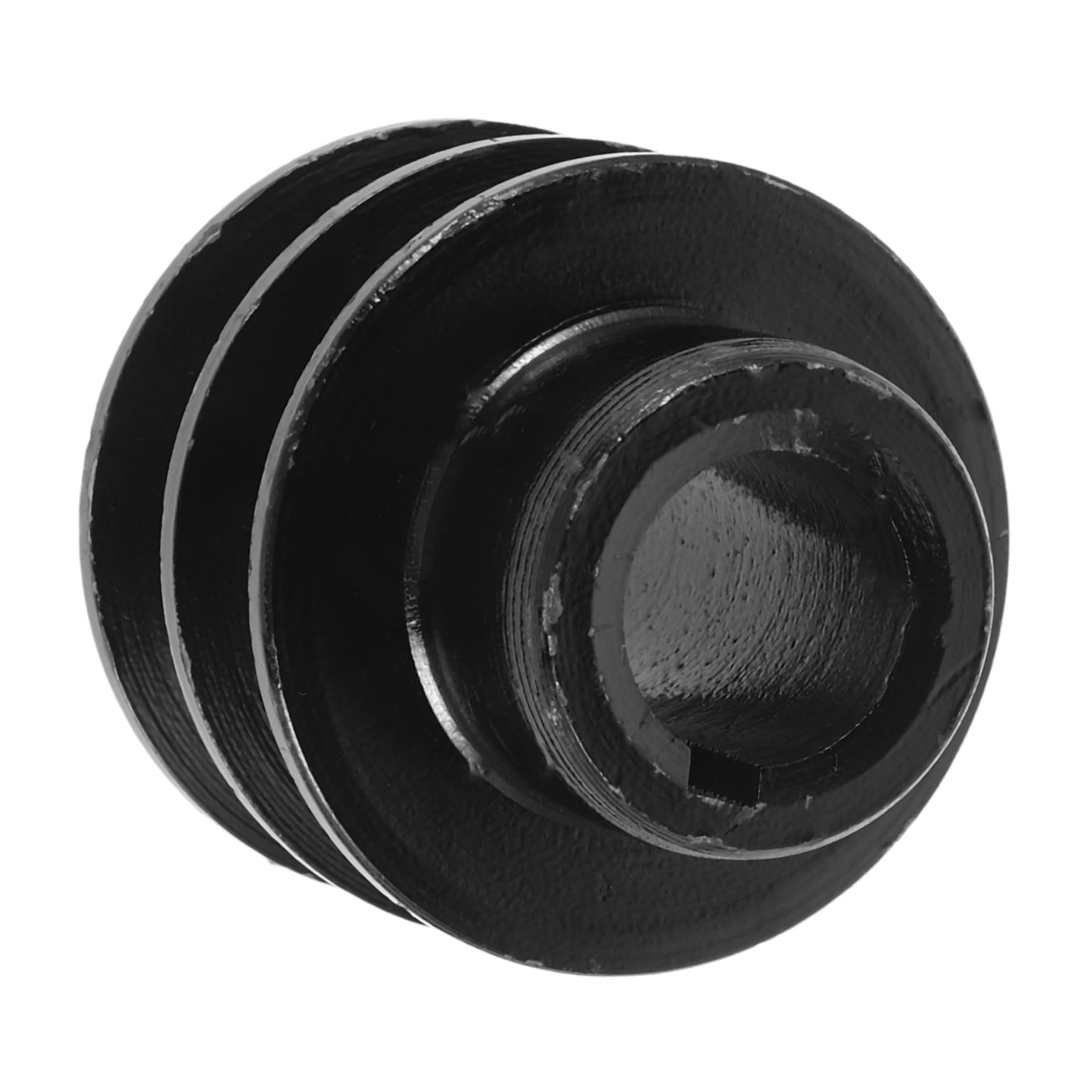 DOITOOL Small Pulley Wheel Double Slot Belt Pulley Replacement Fixed Pulley for Mechanical Systems