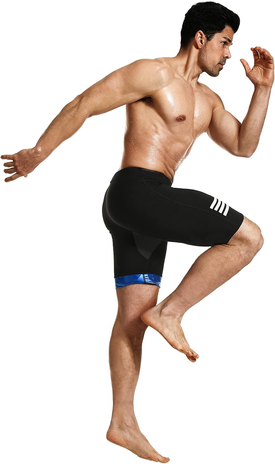 Sauna Sweat Pants for Men Compression Pants Athletic Leggings Workout Sauna suit - Image 5
