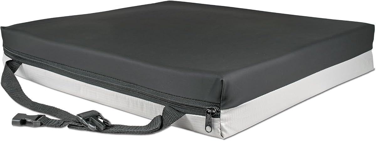McKesson Seat Cushion for Wheelchairs and Office, 18 x 16 x 3 in, 1 ct | Foam / Gel