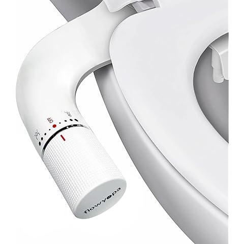 Ultra-Slim Bidet Attachment for Toilet Easy to install - Dual Nozzle (Frontal & Rea...