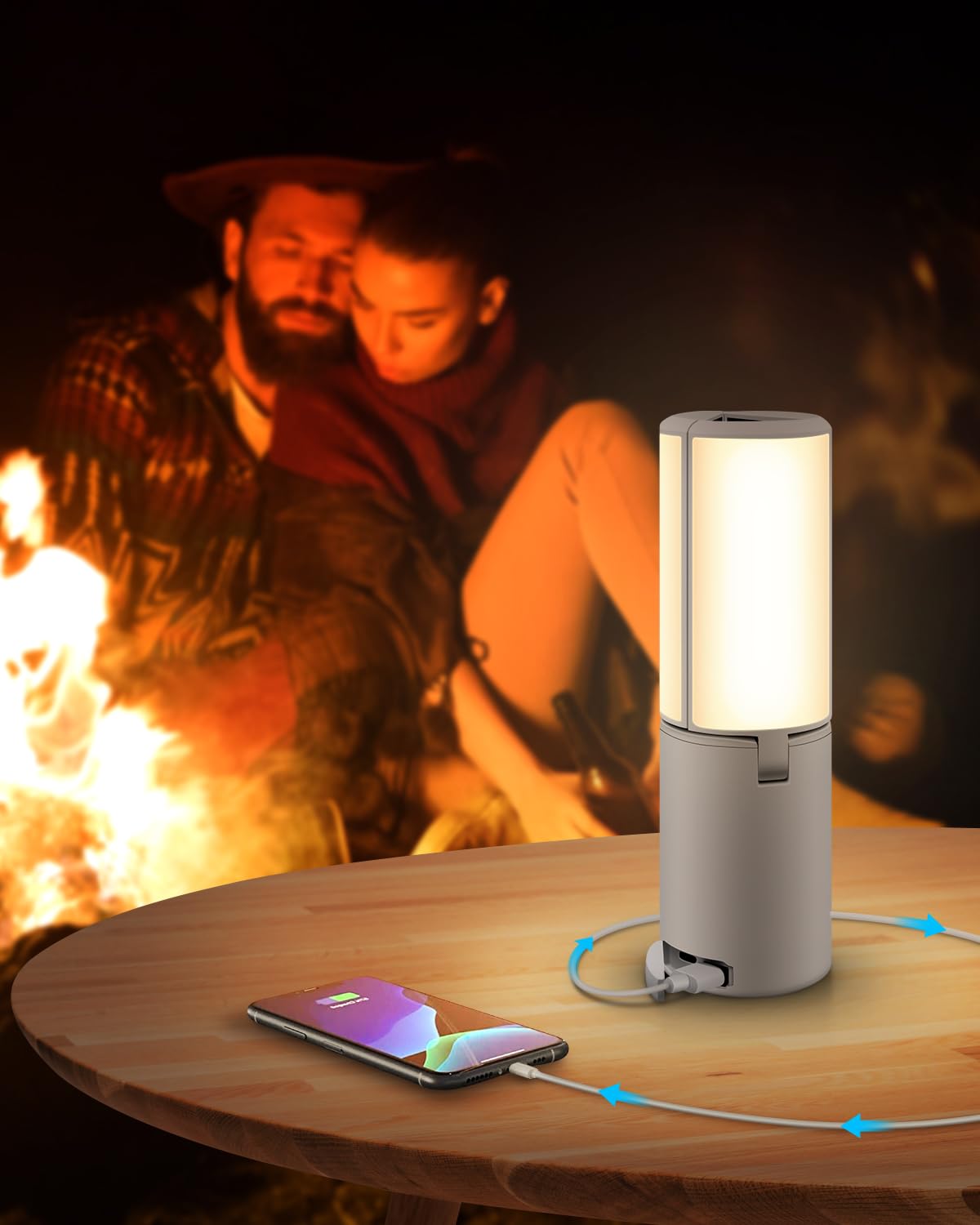 Linterna Led Camping, Luces De Camping Recargables 400 ... | Envío Gratis