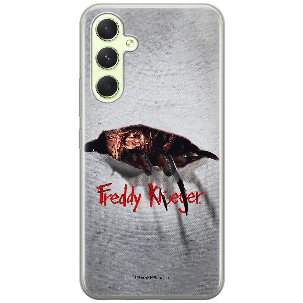 ERT GROUP mobile phone case for Samsung A54 5G original and officially Licensed Horror pattern Nightmare on Elm Street 008 optimally adapted to the shape of the mobile phone, case made of TPU