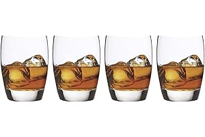 Double Old Fashioned Glasses, Set of 4