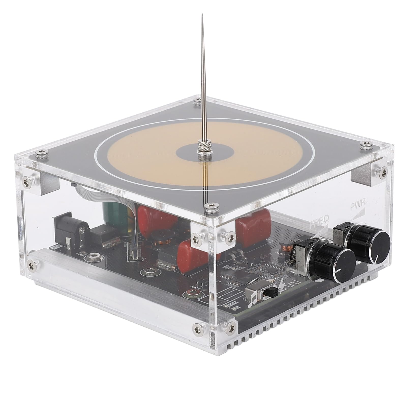 Muzyka Cewka Tesli Dotykowa Sztuczna Błyskawica łuk Muzyczny Cewka Muzyczna Zabawka na Biurko AC100~240 V, łączność Bluetooth
