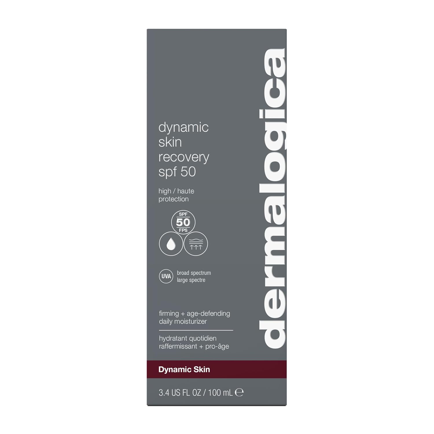 Dermalogica Dynamic Skin Recovery SPF50, Anti-Aging Face Sunscreen Moisturizer, Medium-Weight Non-Greasy Broad Spectrum