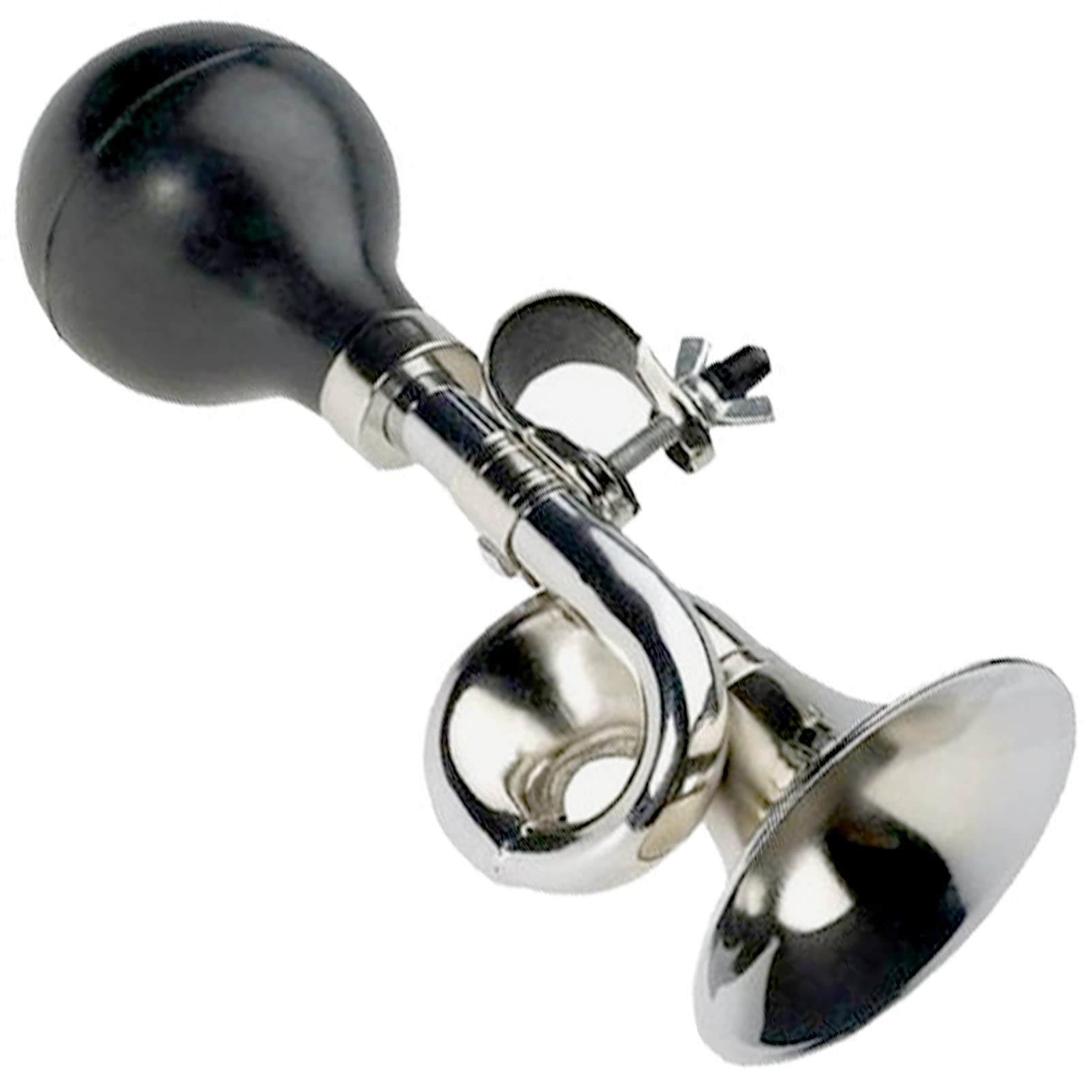 Clacson Per Bicicletta In Metallo - Campanella Retrò Con Morsetto Regolabile, Suono Forte E Chiaro - Foto 5