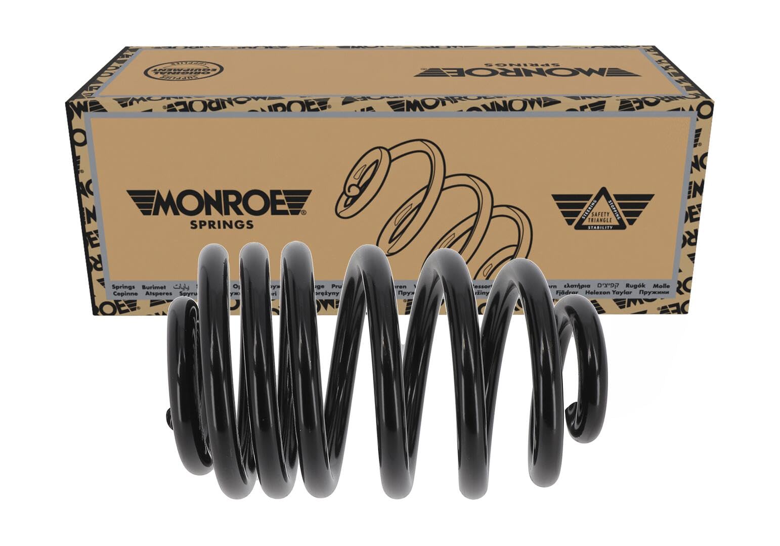 MONROE 2x Molle ammortizzatori Assale posteriore Compatibilità con OPEL Vivaro A Van X83 Lunghezza:280mm Diametro esterno:164mm SP4411