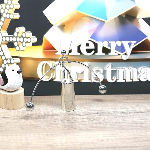 Miniatura 6 de Sunnytech Mini juguete de equilibrio de acero Levantador de pesas Arte cinético Balance Juguete de equilibrio descompresivo Ciencia Psicología Hogar