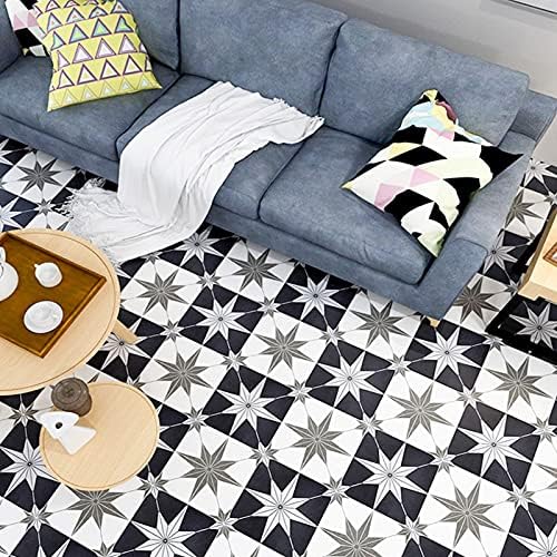 Kunandroc 5 Pack Tile Stencil Floor Stencils, 12x12 Inch Furniture Stencils Painting Template Reusable Stencils for Painting Floor Wall Wood