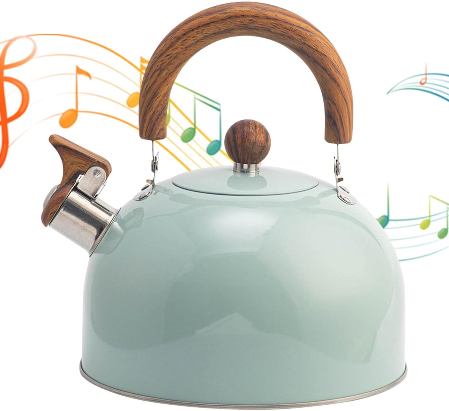 Whistling Kettle 3 L Stainless Steel Whistling Kettle for Stove Traditional StoveTop Kettle