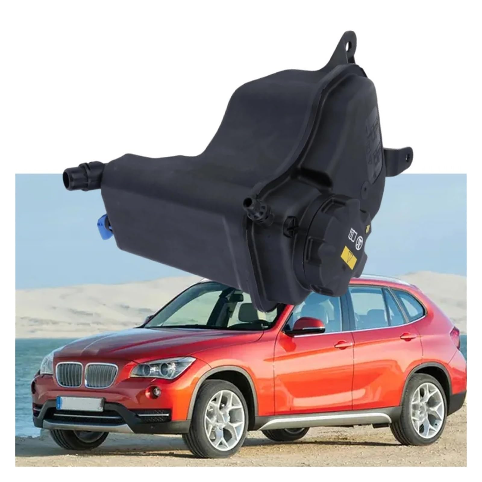 para BMW F07 F10 F18 F06 F12 F13 F01 F02 N55 17137647283 17117639021 Depósito de expansión con Tapa de refrigerante
