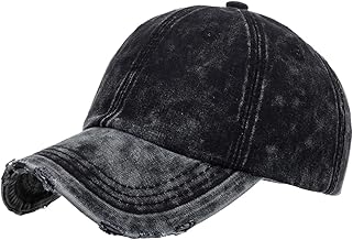 Buzz Selection Cap414 BB Cap, Denim Brim, Cap, Stylish, Damaged, Cool, Men's, Women's,