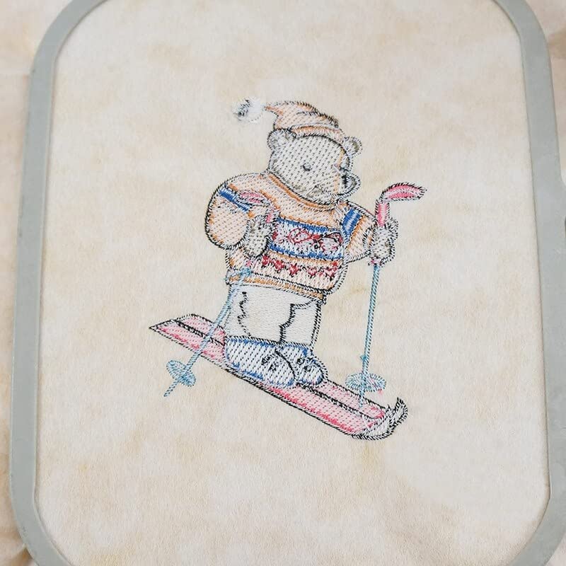 200 Precut Sheets Fits 4X4 and 6X6 Hoops Embroidery Stabilizer Backing 8inchX8inch