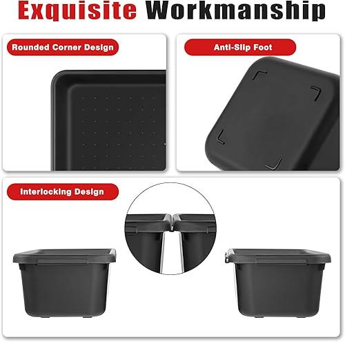 Miniatura 6 de 48 piezas5 tamañosOrganizador de caja de herramientas, cajón organizador de herramientas, bandeja divisora, almacenamiento de herramientas y