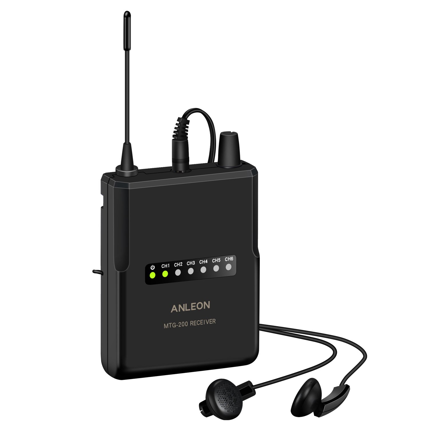 ANLEON MTG-200 Wireless Tour Guide & Language Interpretation System 915Mhz (1 Receiver)