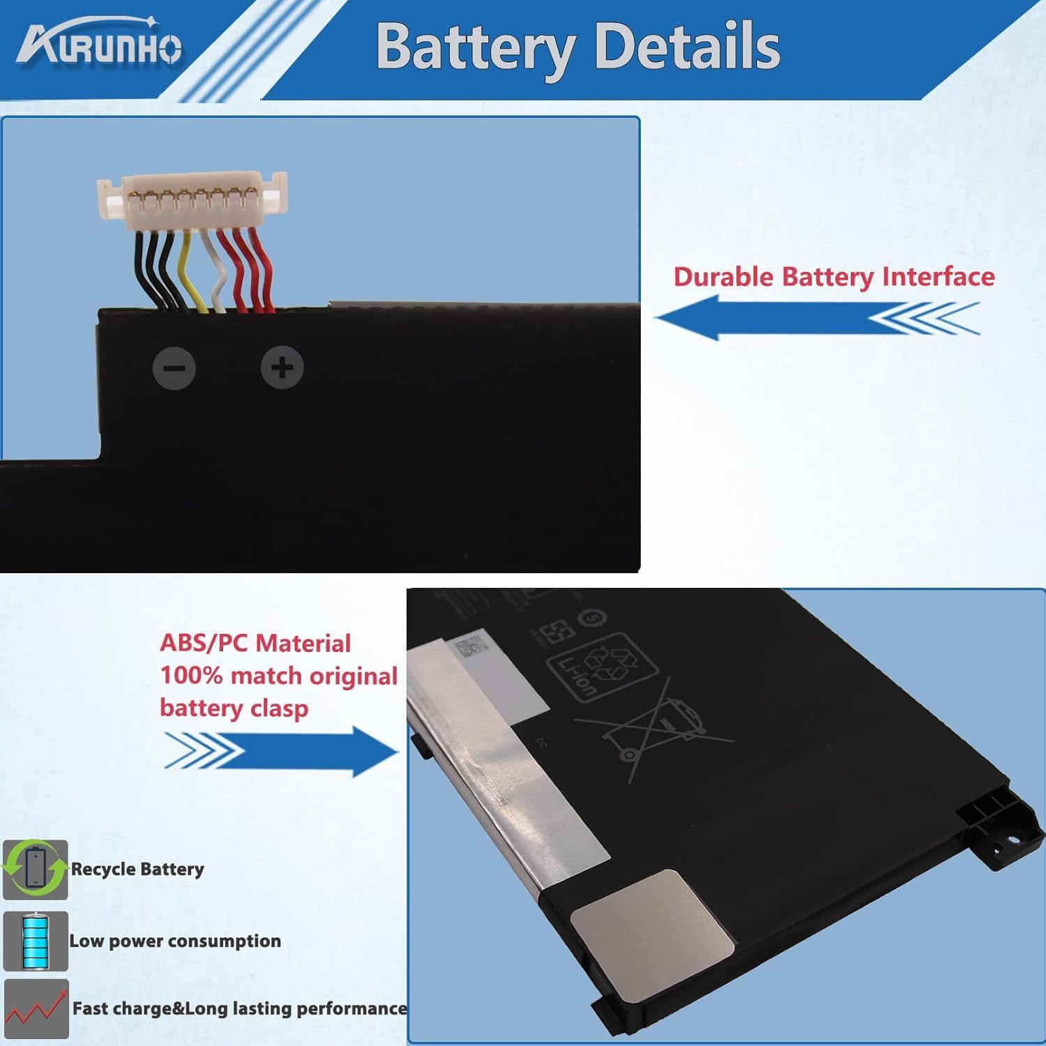Amazon.com: AURUNHO C32N2002 Battery Replacement for Asus ZenBook
