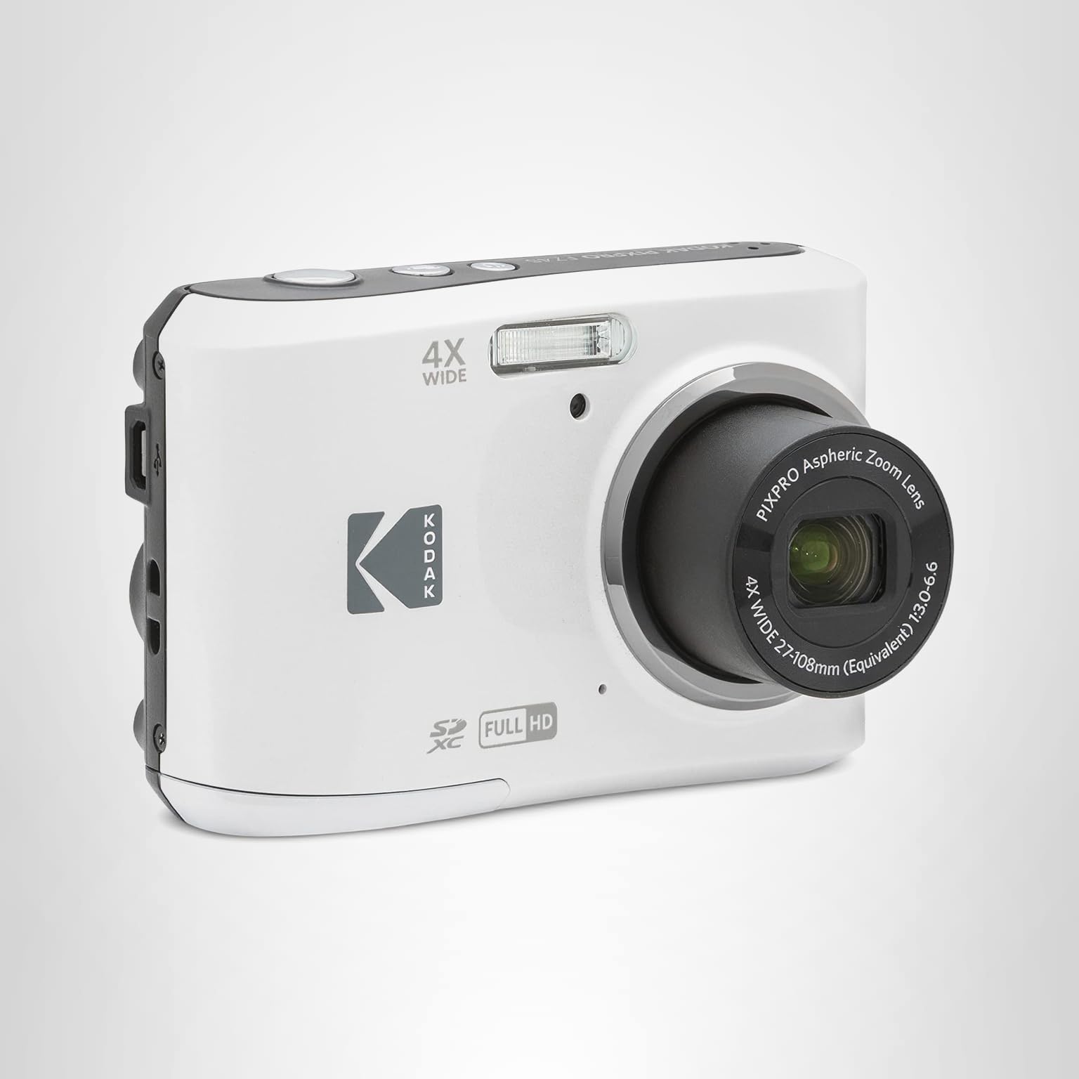 Amazon.com : Kodak PIXPRO Friendly Zoom FZ45-WH 16MP Digital