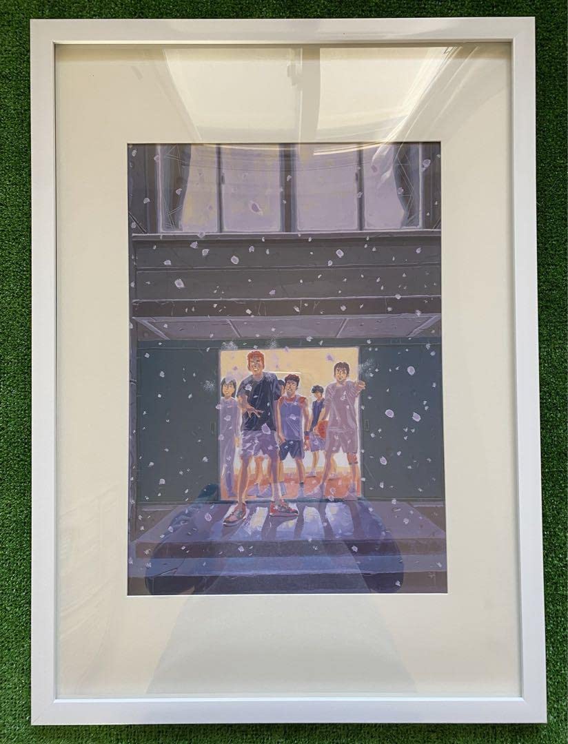 【額装品】スラムダンク　SLAM DUNK 井上雄彦 ポスター大ver D Amazon.co.jp: 額装品 スラムダンク SLAM DUNK 井上雄彦 ポスター大ver