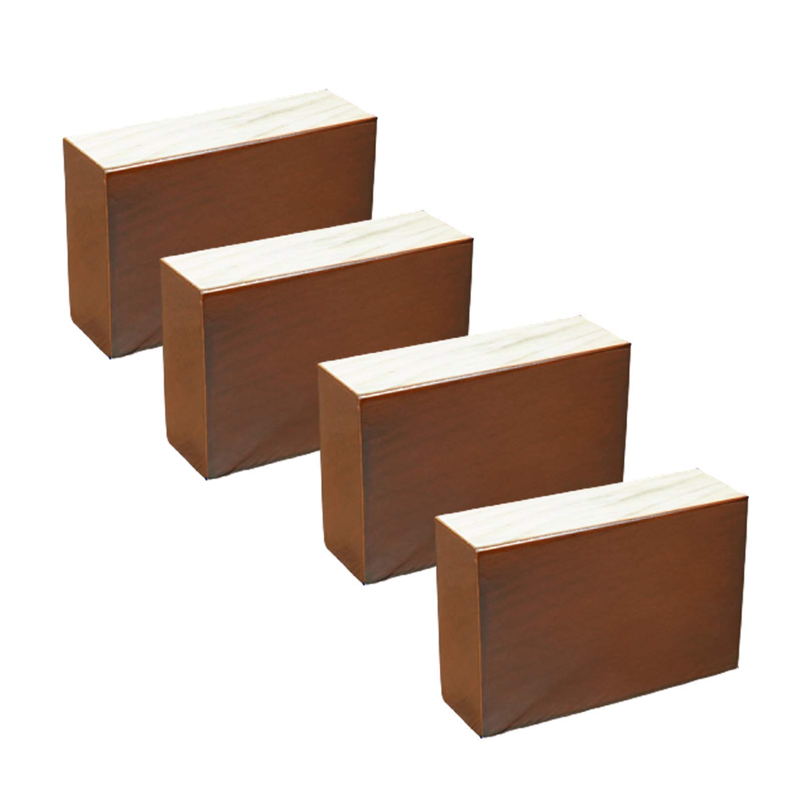 Jnmdlako 4 Lu Ahsap Mobilya Ayagi Dikdortgen Mobilya Yukseltme Ayagi Masif Ahsap Yatak Ayaklari Cam Koltuk Ayaklari Tv Dolap Ayaklari Sehpa Destek Ayaklari Kanepe Yedek Ayaklari 5 Cm 2 Inc Amazon Com Tr Yapi Market