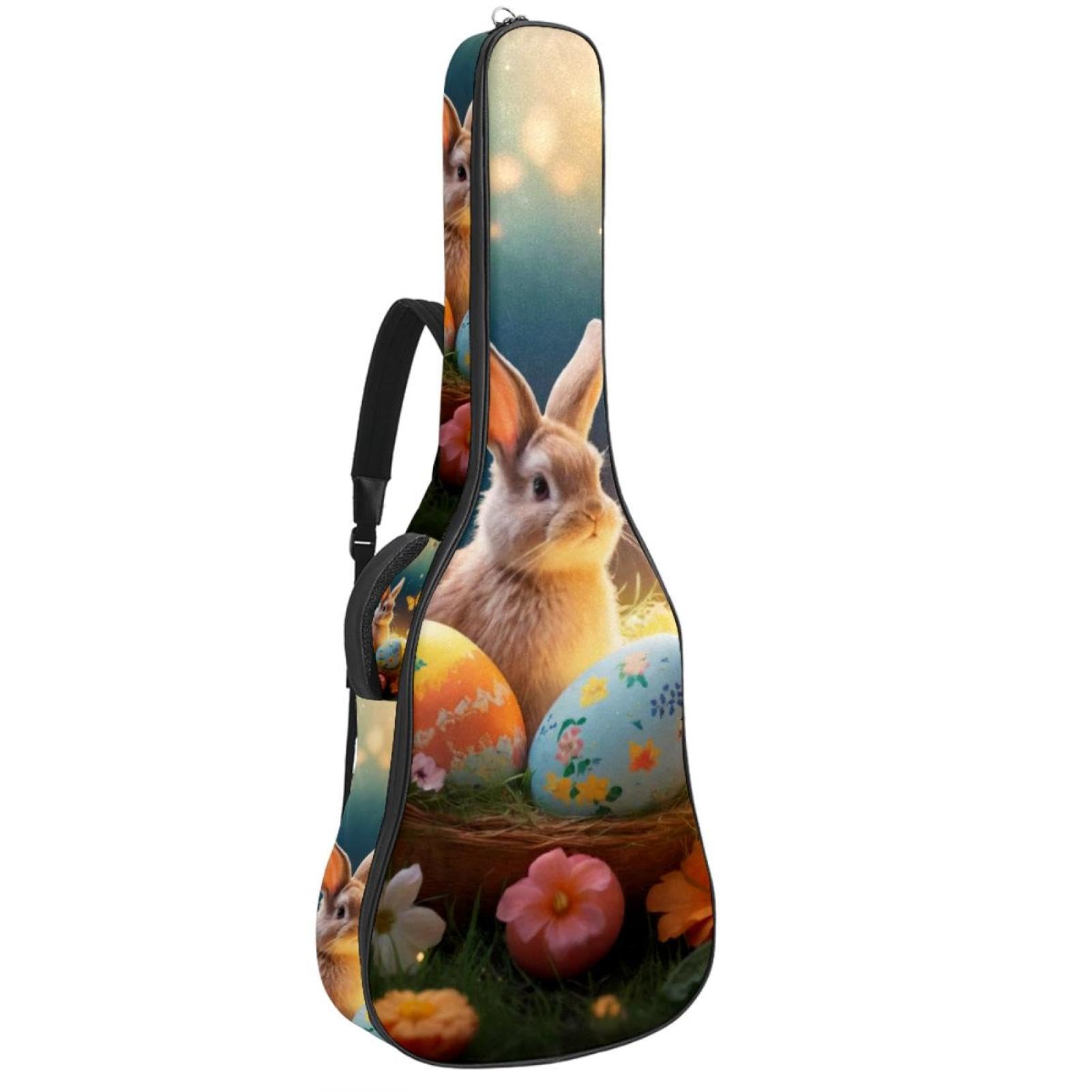 Sac pour guitare acoustique 40 pouces imperméable et multicolore - 8