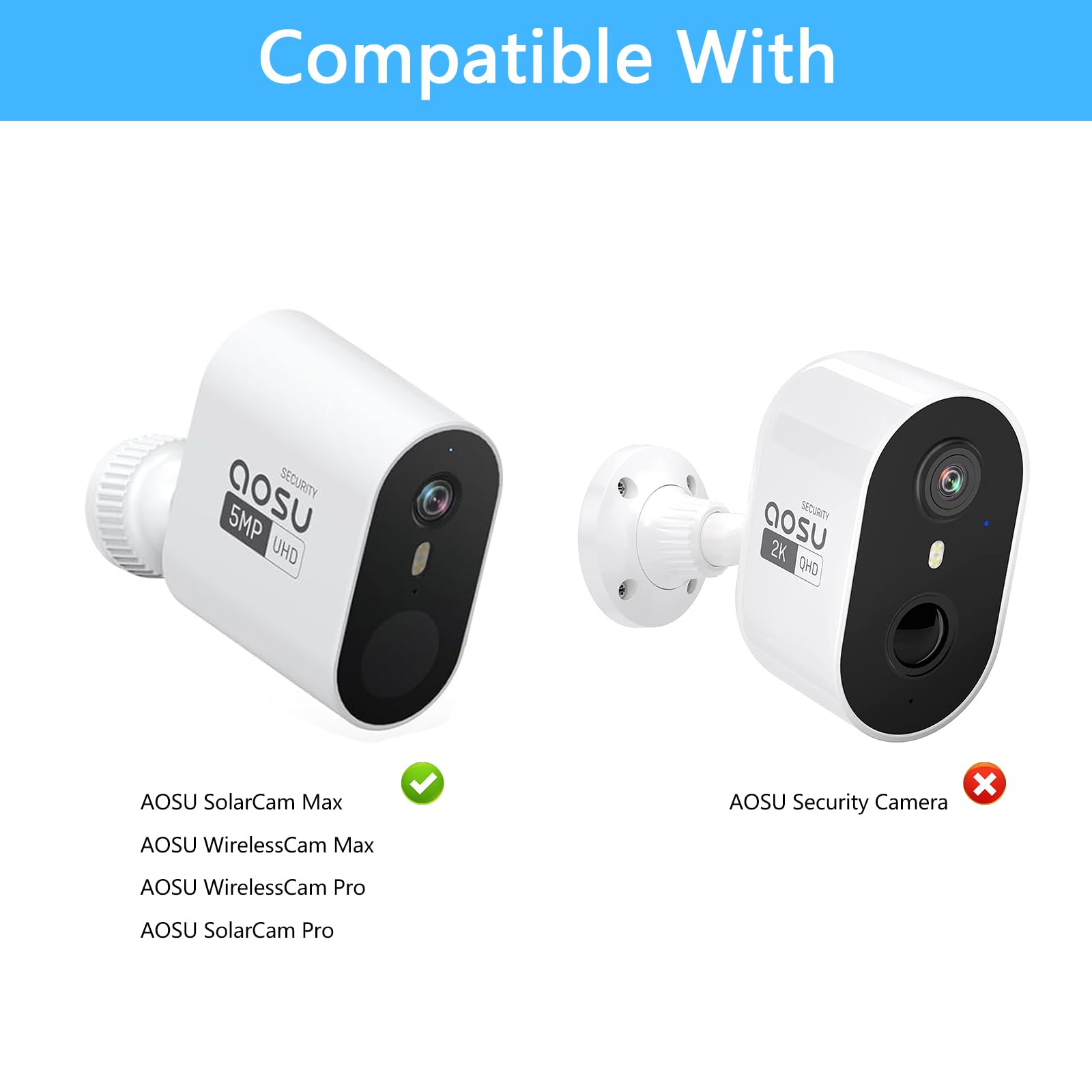 Amazon.co.jp: AOSU 防犯カメラ ワイヤレス アウトドア (Wireless Cam