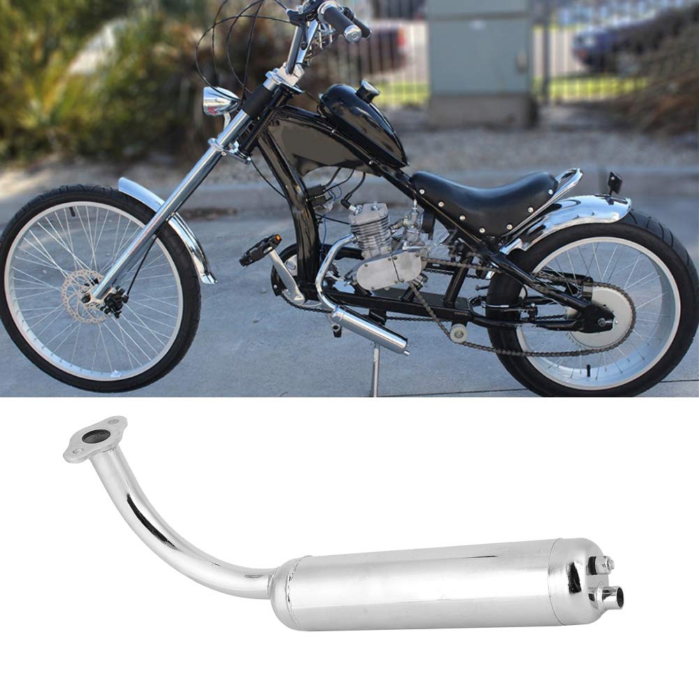 Universele uitlaatpijp voor 49CC 60CC 80CC 2-takt motoren - Fiets Universele uitlaatpijp voor 49CC 60CC 80CC 2-takt motoren - Fiets