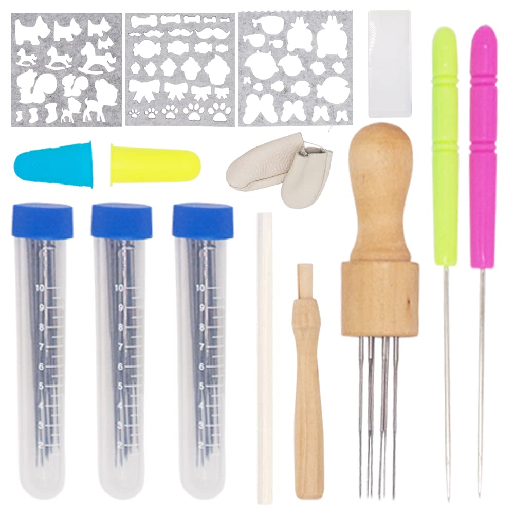 Buy LAMXD Felt Needles Kit for Beginner, Wool Felting Needles with
