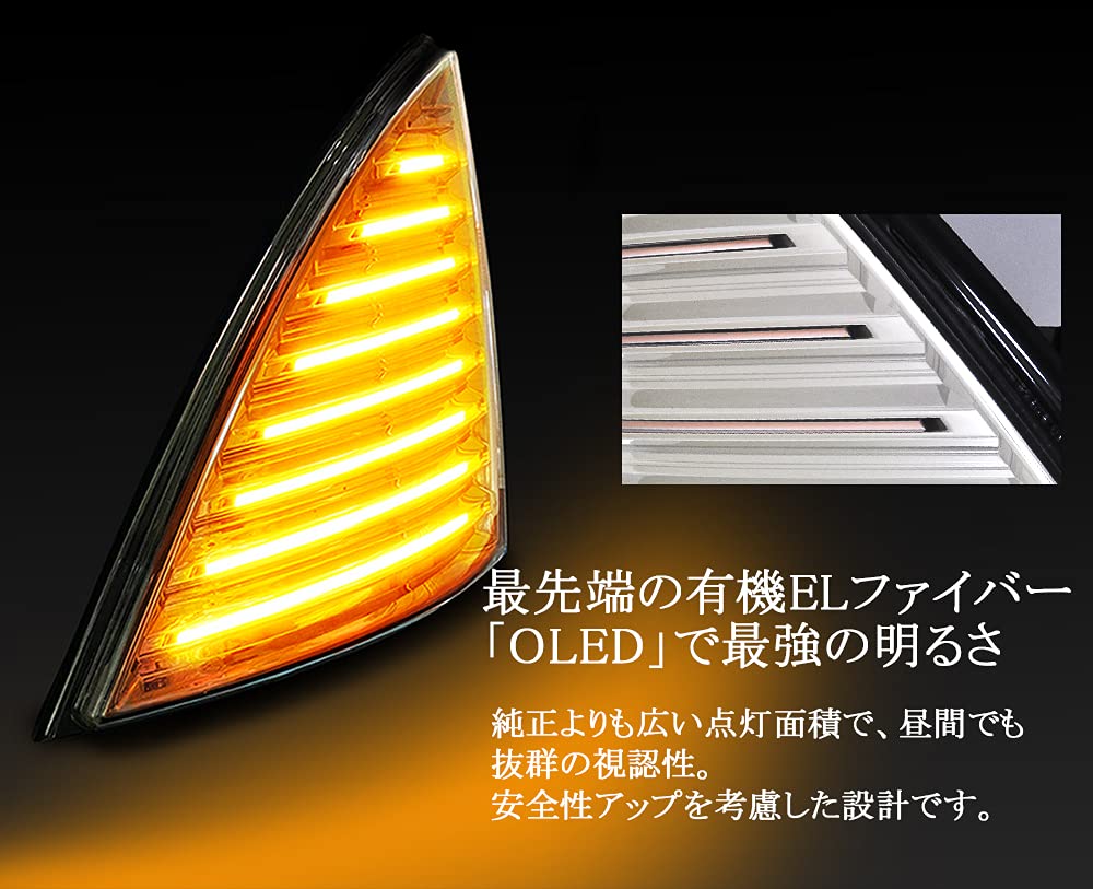 グランドプロフィア フロントウインカーLED 日野レンジャー、レンジャープロ、プロフィア、グランド