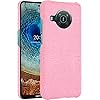 Mobigear Croco Hardcase voor Nokia X10 – Roze