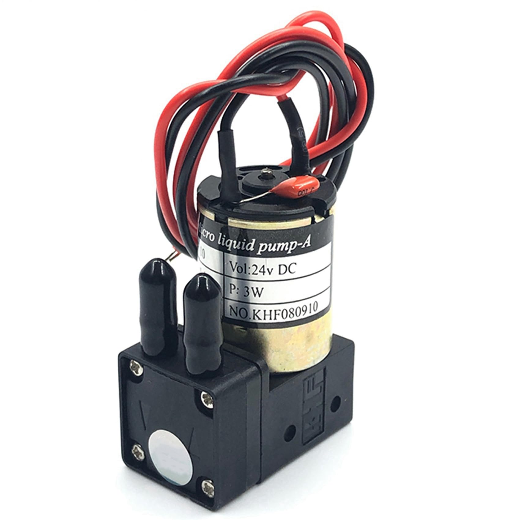 4X Motor de Presión Bomba de Tinta MáQuina de FotografíA para Interiores y Exteriores Bomba de Succión Bomba de LíQuido Bomba de Diafragma de 24 V