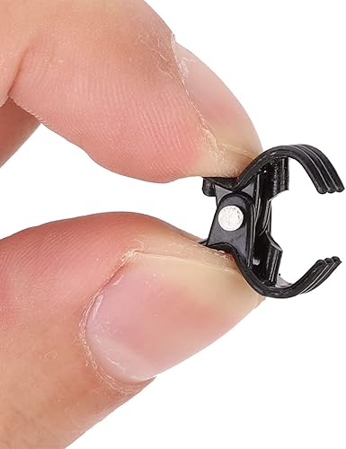 Miniatura 7 de 100 pinzas duraderas para el cabello, pinzas para el cabello de doble fila de sujeción fuerte, ideal para diseñar peinados de niños y adultos, moños