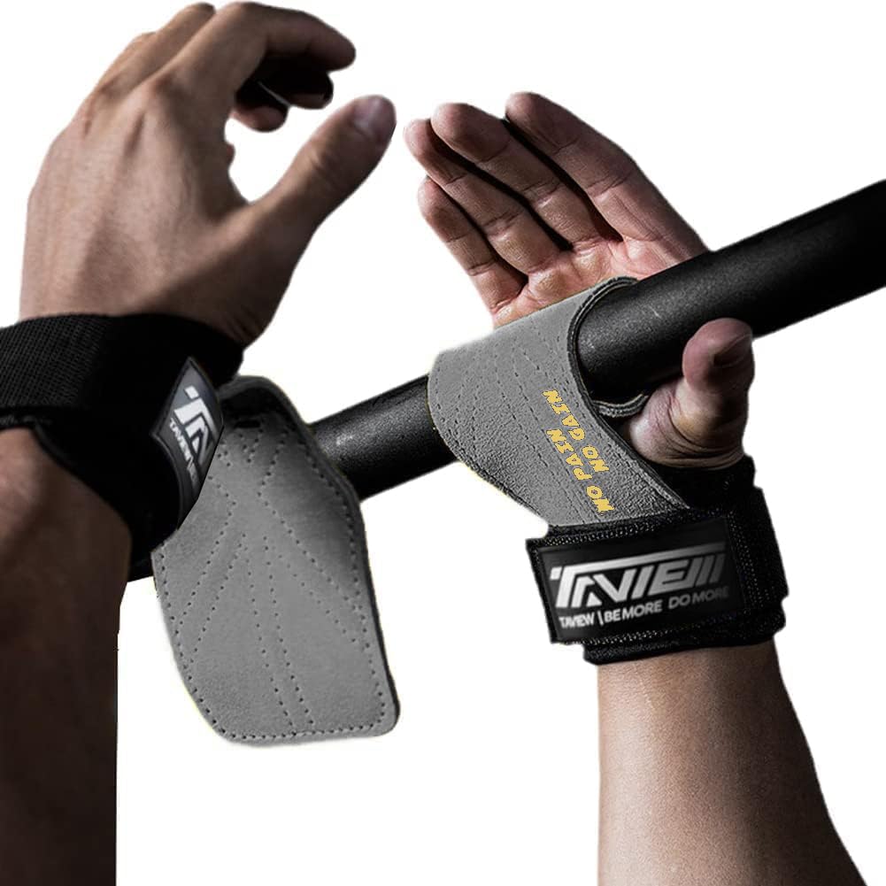 TAVIEW Weight Lifting Wrist Straps for Maximum Grip Support